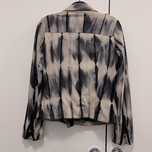 MAISON SCOTCH LEATHER MOTO JACKET - Picture 4 of 10